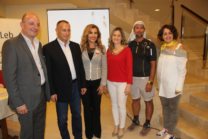 Dialeb Half Way Through The Run and Awareness Campaign